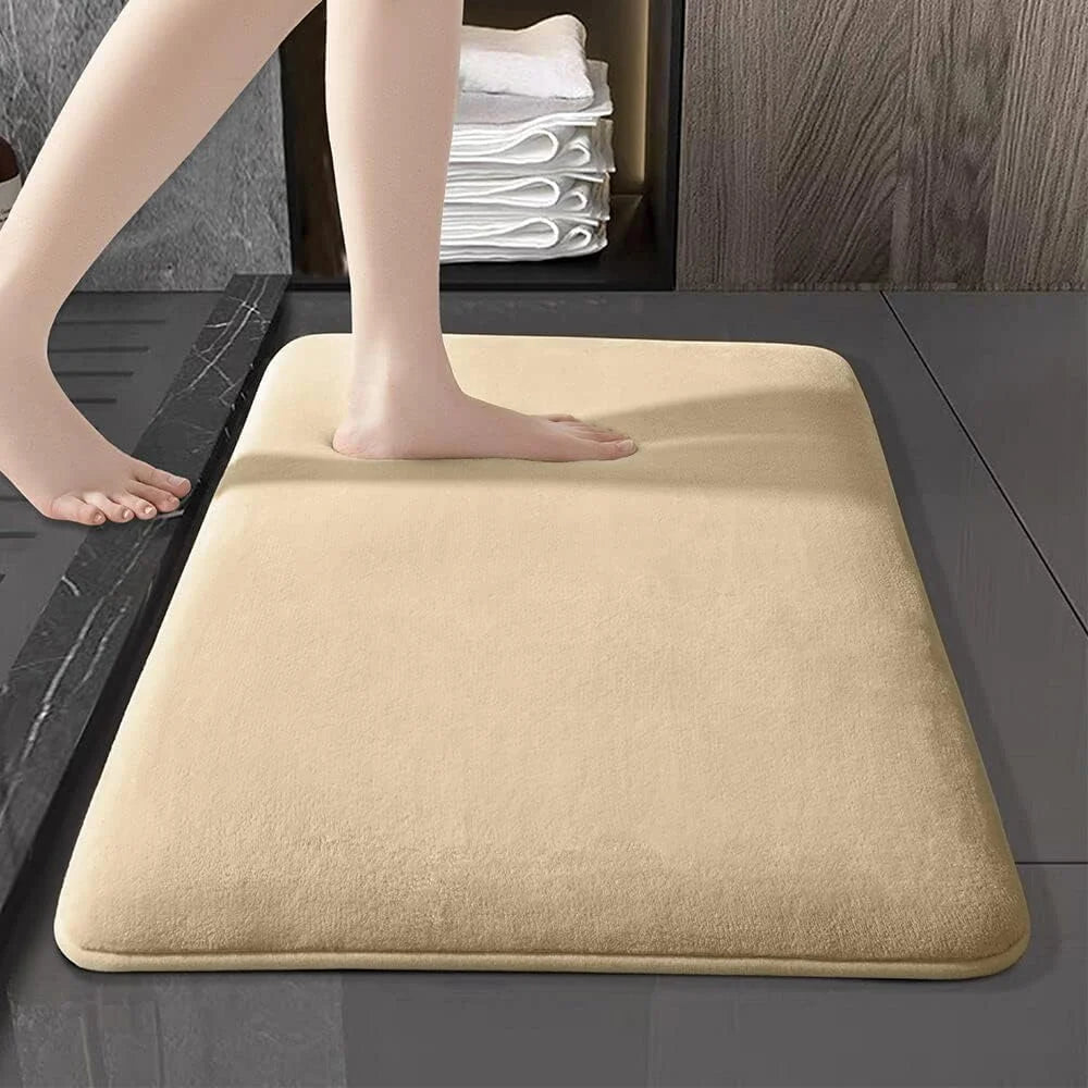 HDdomestic™ PlushDry Bath Mat