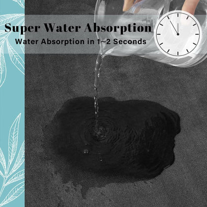 HDdomestic™ PlushDry Bath Mat