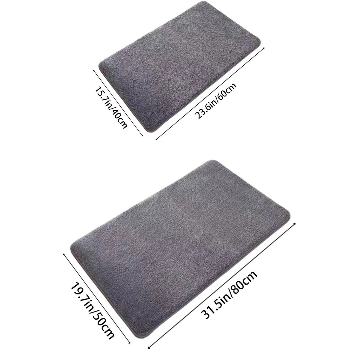 HDdomestic™ PlushDry Bath Mat